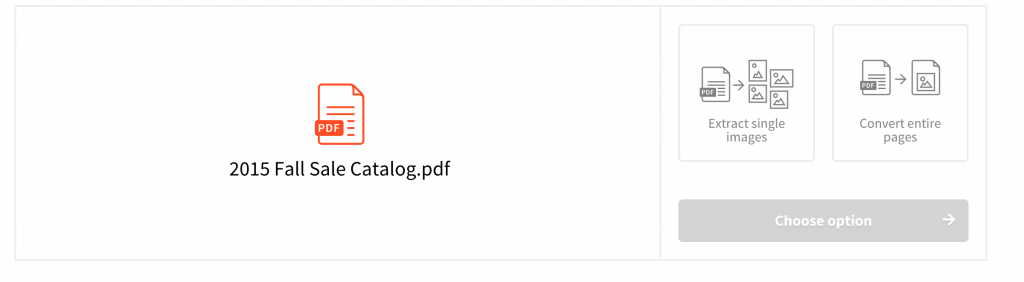 Extract JPEG from PDF