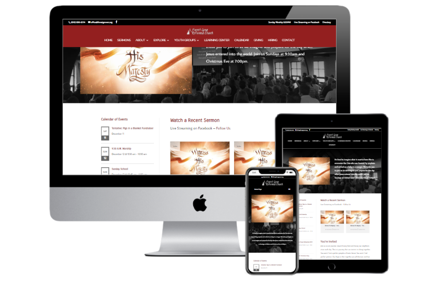 Forest Grove Reformed Church Website