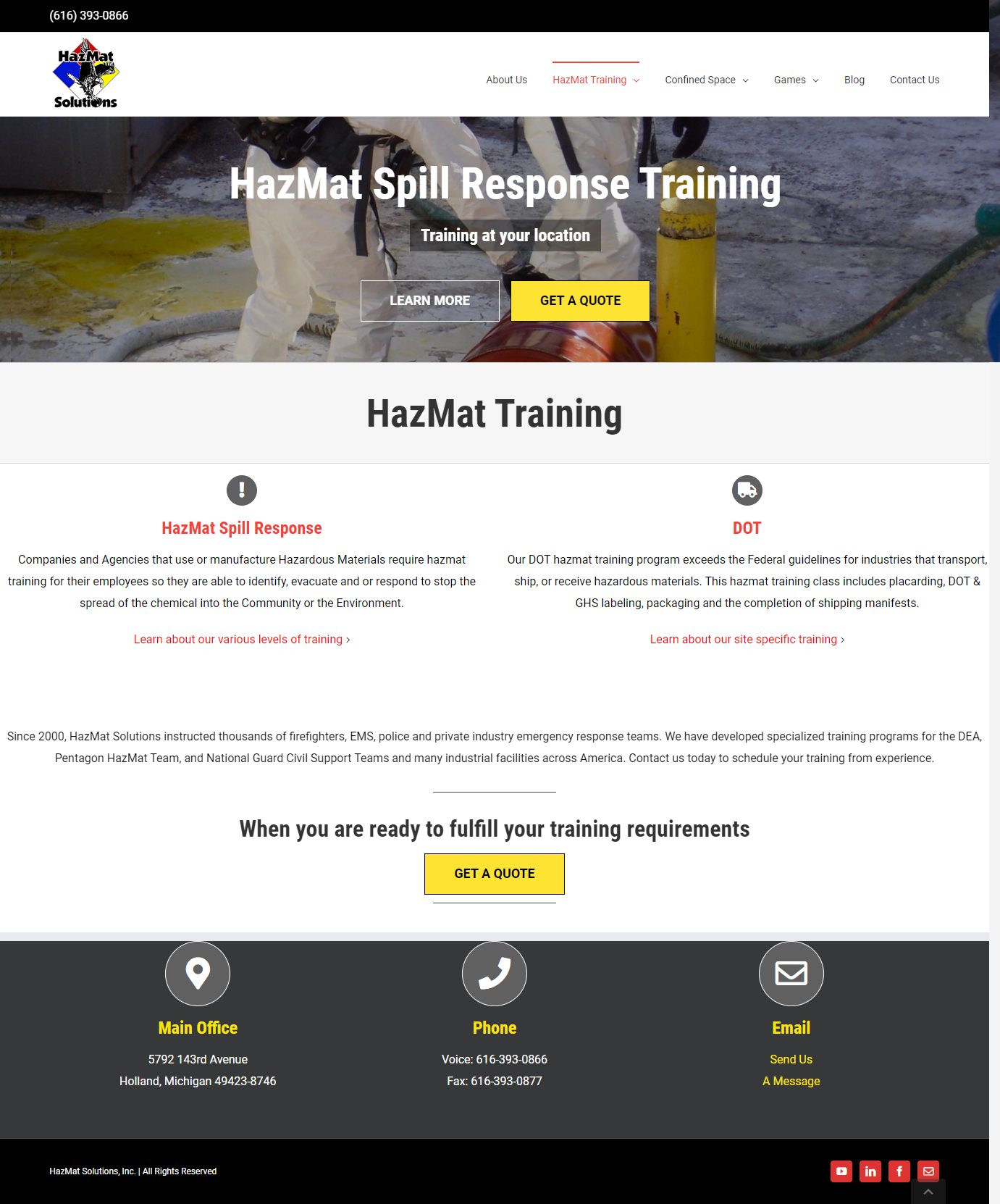 hazmat solutions old