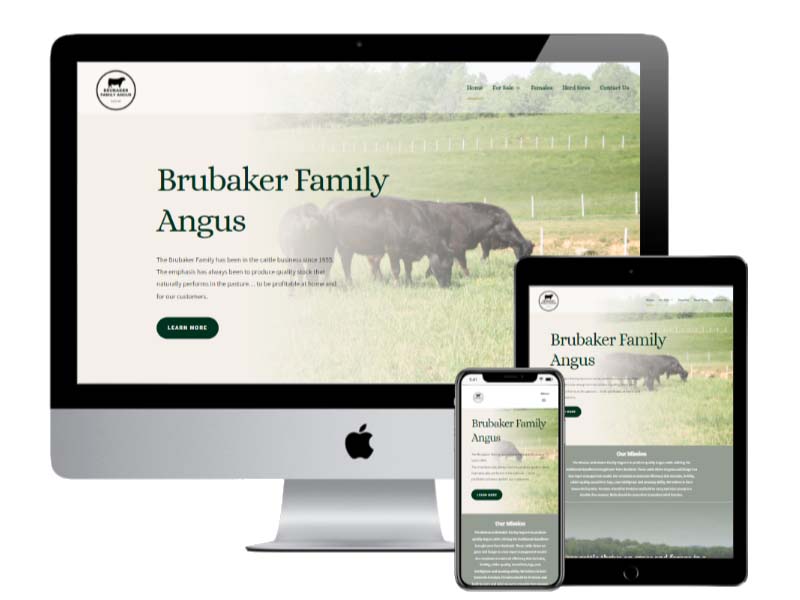 Brubaker Family Angus Website