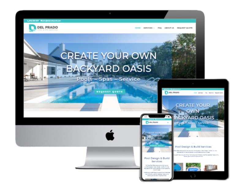 Del Prado Pools Website Del Prado Pools Website
