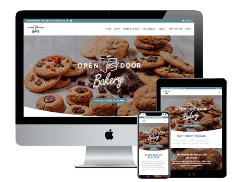 Open Door Bakery Website