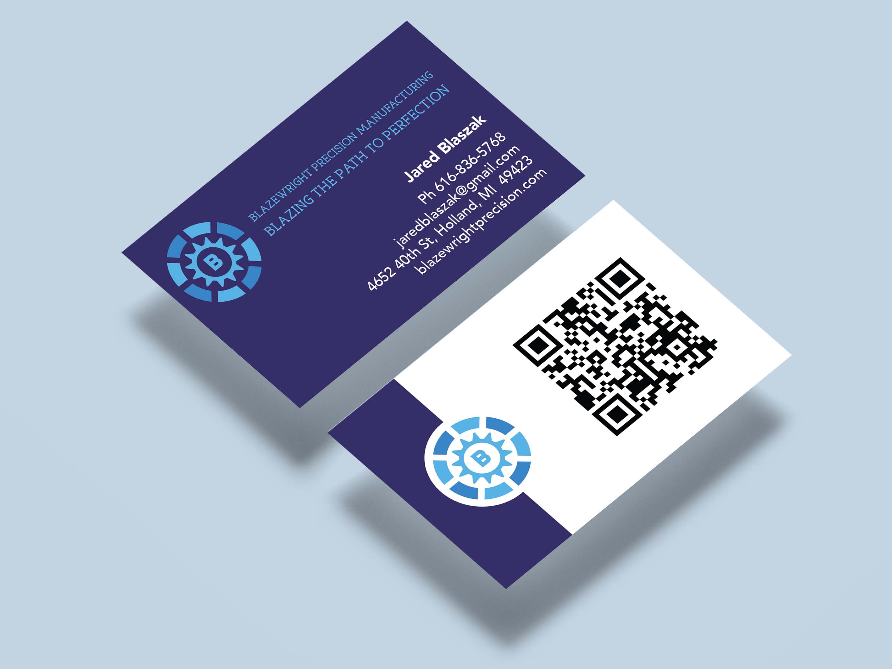 Blazewright Business Card