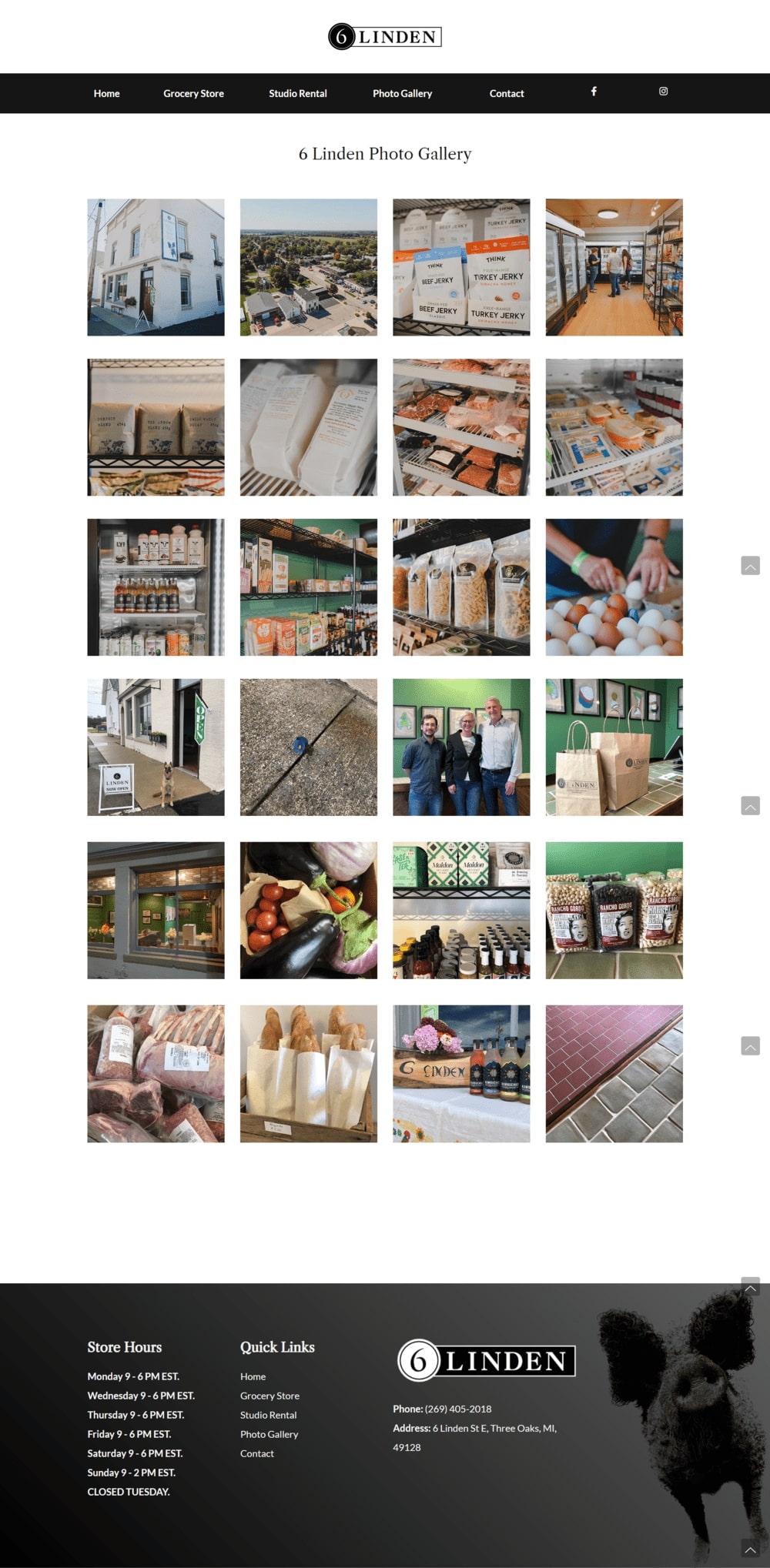 6 Linden Website Design - Photo Gallery