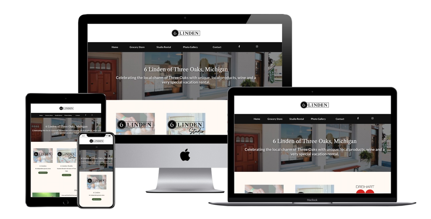 6 Linden Website Design by VanDenBerg Web + Creative 6 Linden Website Design by VanDenBerg Web + Creative