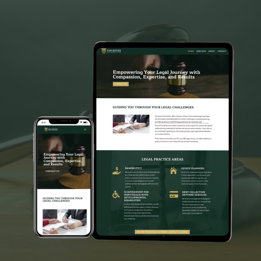 VanHoven & Associates Website Design
