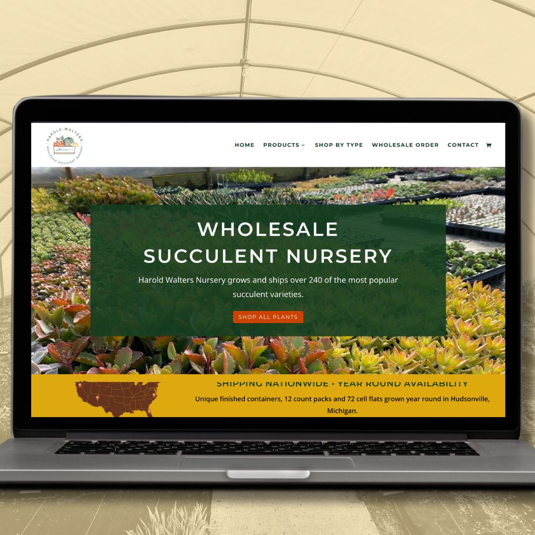 hudsonville greenhouse website design