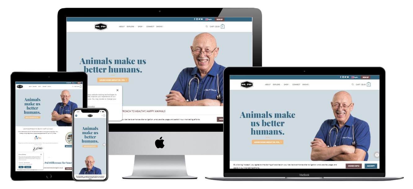 Dr. Pol - VanDenBerg Web + Creative