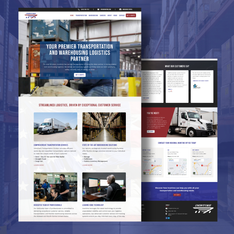 Inontime - VanDenBerg Web + Creative