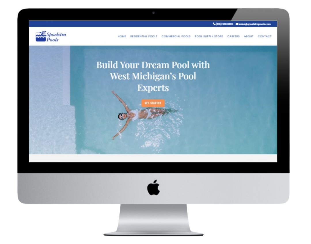 Spoelstra Pools on computer