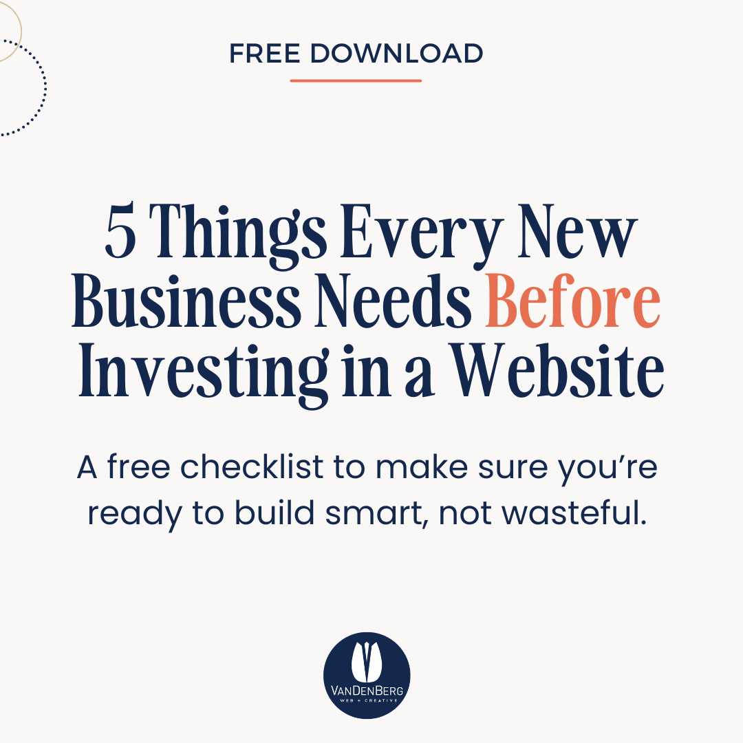 new business website checklist
