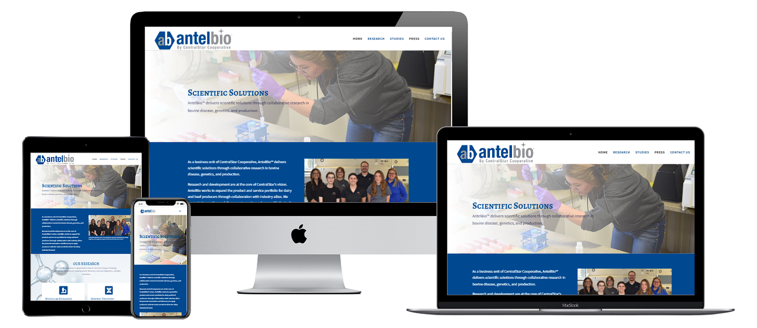 AntelBio Multi Device Mockup