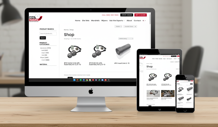 ecommerce woocommerce site mockup<br />