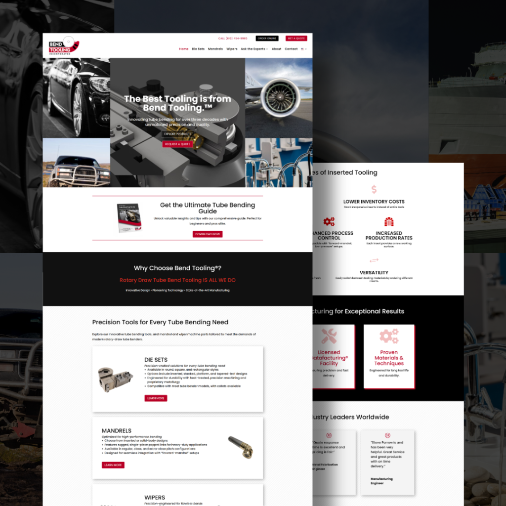 Bend Tooling