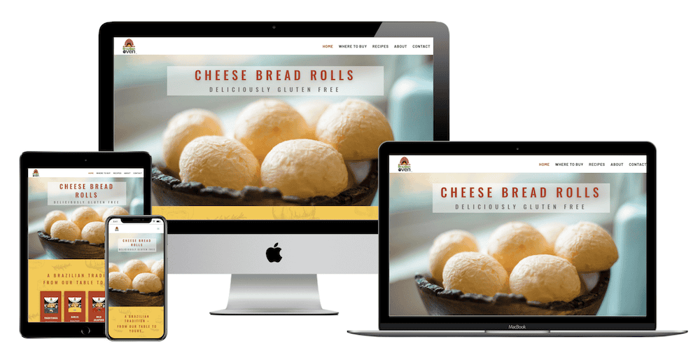Brazilian Oven Website Design