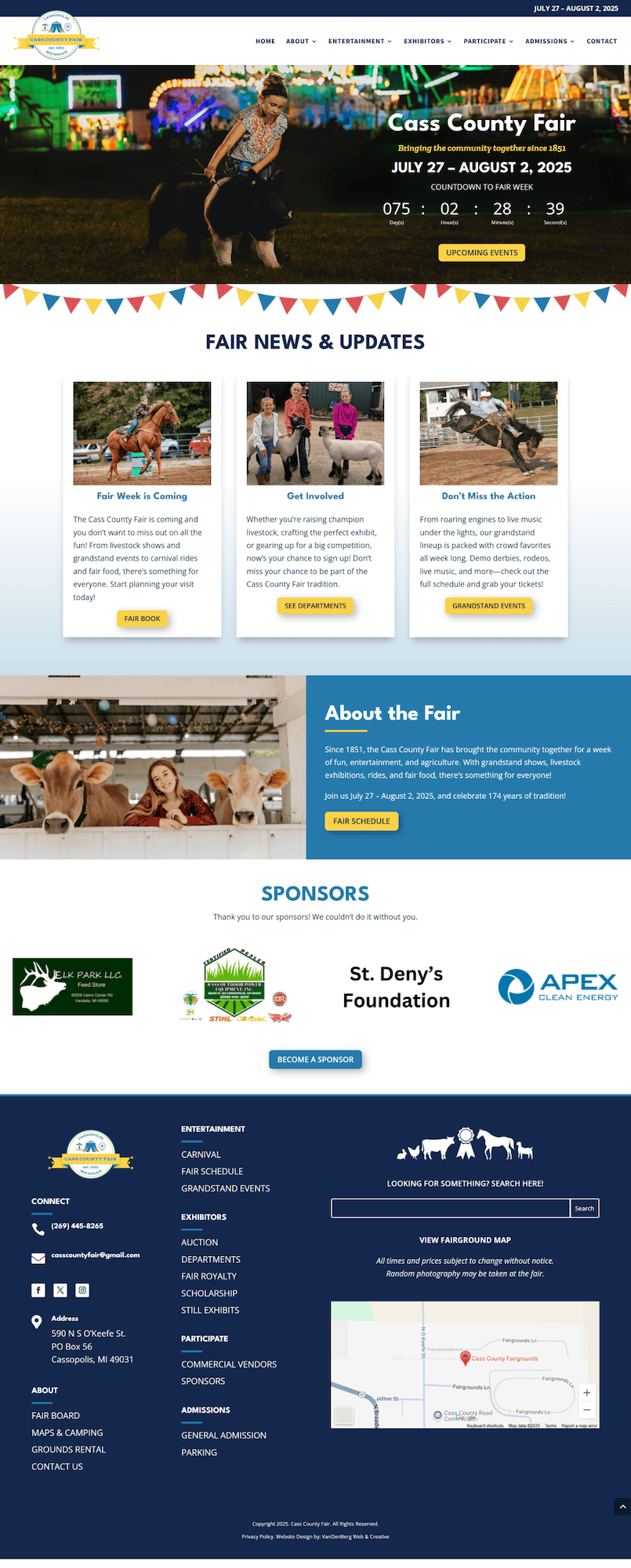 Cass County Fair Homepage