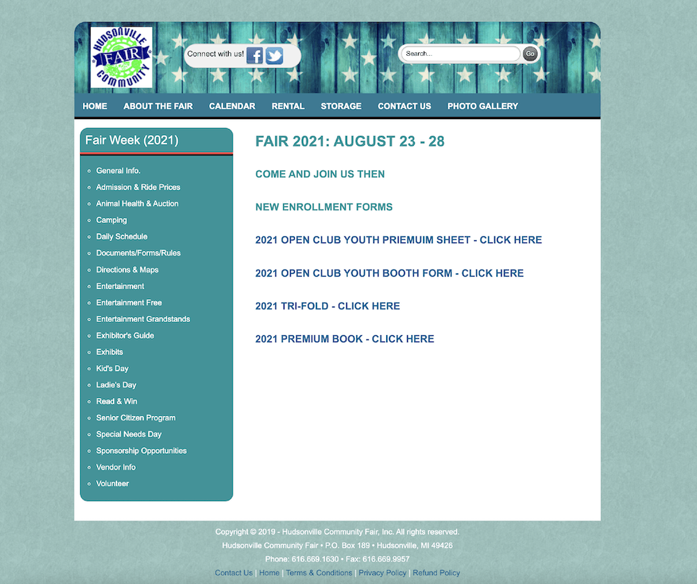 Hudsonville Fair Before Hudsonville Fair Before